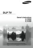 SAMSUNG HLT5656WOM TV Operating Manuals SAMSUNG HLT5656WOM TV Operating Manuals
