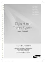 Samsung HTC550 HTC553 HTC555 Home Theater System Operating Manual