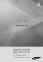 Samsung LA22B450C4OM TV Operating Manual