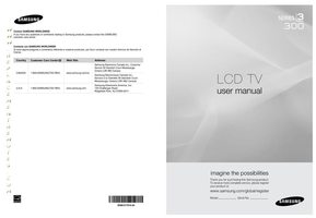 Samsung LN32A300 TV Operating Manual