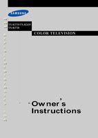 SAMSUNG TXR2435OM TV Operating Manuals SAMSUNG TXR2435OM TV Operating Manuals