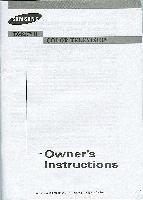 SAMSUNG TXR2779HOM TV Operating Manuals SAMSUNG TXR2779HOM TV Operating Manuals