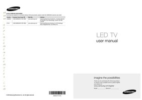 SAMSUNG UN32D6500OM TV Operating Manuals SAMSUNG UN32D6500OM TV Operating Manuals