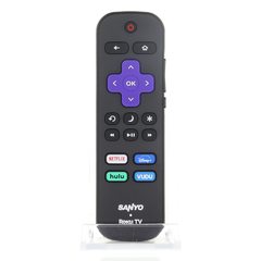 View Sanyo RC-ALIR ROKU TV Remote Control | Netflix | Disney + | Hulu | VUDU - 3226000857 360° photo gallery