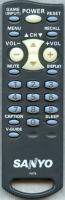 Sanyo FXTE TV Remote Control