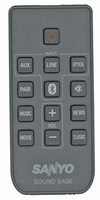 Sanyo WIR113001FA05 Sound Bar Remote Control