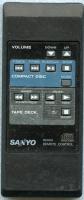 SANYO MCD550 Remote Controls