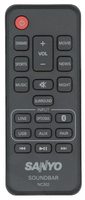 Sanyo NC302 Sound Bar Remote Control