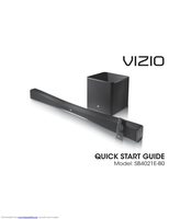 Vizio SB4021EBO Sound Bar System Operating Manual