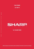 SHARP LC32LB150UOM Operating Manual