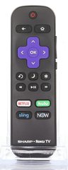 View Sharp 228526 Roku TV Remote Control | 2019 | Netflix | Hulu | Sling | ATT Now - 228526 360° photo gallery