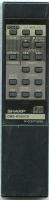 Sharp 92LRCONT1589A Audio Remote Control