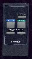 Sharp RRMCG0104GESA VCR Remote Control