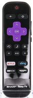 Sharp LCRCRUS17 2016 Roku TV Remote Control