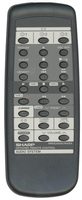 SHARP RRMCG0057AWSA Audio Remote Control
