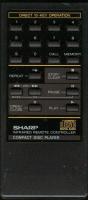 SHARP RRMCG0092AFZZ Remote Controls