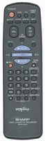 Sharp RRMCG0120AJSA VCR Remote Control