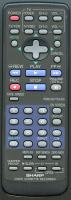 Sharp RRMCG0172AJSA VCR Remote Control