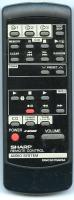 Sharp RRMCG0179AWSA Audio Remote Control