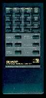 Sharp RRMCG0197AFSA Audio Remote Control