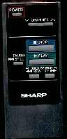 Sharp RRMCG0202GESA VCR Remote Control