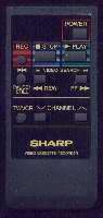Sharp RRMCG0273GESA VCR Remote Control