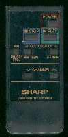 Sharp RRMCG0275GESA VCR Remote Control