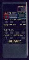 Sharp RRMCG0282GESA VCR Remote Control