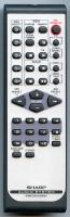 SHARP RRMCG0408AWSA Audio Remote Control