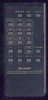 SHARP RRMCG0631CESA Remote Controls