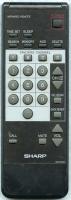 SHARP RRMCG0644CESA Remote Controls