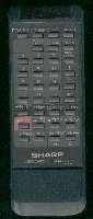 Sharp RRMCG0685GESA VCR Remote Control
