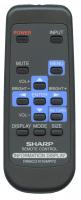 SHARP RRMCG1016MPPZ Monitor Remote Controls