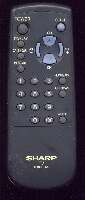 SHARP RRMCG1019CESA Remote Controls