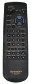 Sharp G1037CESA TV/VCR Remote Control