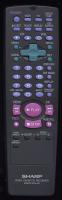 Sharp RRMCG1237AJSA VCR Remote Control