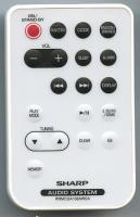 Sharp RRMCGA106AWSA Audio Remote Control