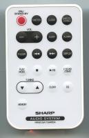 Sharp RRMCGA110AWSA Audio Remote Control