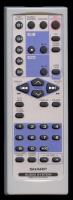 Sharp RRMCGA133AWSA Audio Remote Control