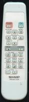 Sharp RRMCGA187WJSA Projector Remote Control