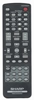 Sharp RRMCGA255AWSA Audio Remote Control