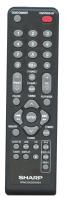 Sharp RRMCGA293AWSA Audio Remote Control