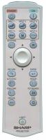 Sharp RRMCGA543WJSB Projector Remote Control