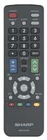 SHARP RRMCGB244WJSA Remote Controls