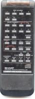 Sharp RRMCK0078AFZZ CD Remote Control