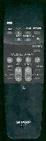 Sharp SHA05 TV/VCR Remote Control