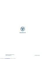 Westinghouse SK26H730S SK26H735S TV Operating Manual