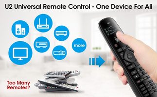SofaBaton U2 with App Compatible for Smart TVs/DVD/STB/Projector/Streaming Players/Blu-ray Advanced Universal Remote Control