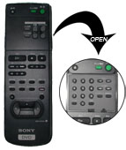 Sony RMT100J DVD Remote Control
