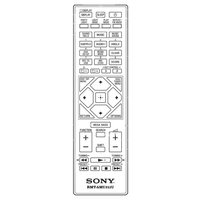 Sony RMTAM211U Audio Remote Control